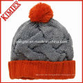 Handgefertigte Strick Warm Winter Beanies Cap